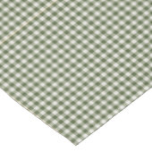 En vichy verte coche design plaid Nappe (Angle)