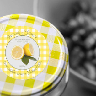 en vichy Votre Fameux Étiquette Personnalisé Lemon