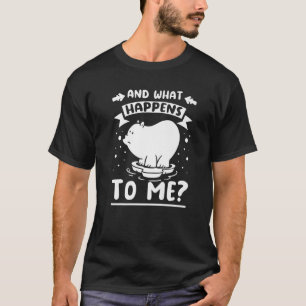 En wat gebeurt er met mij ijsberen t-shirt