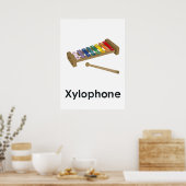 En - Xylophone Poster (Keuken)