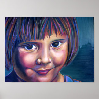 " en ze daagde uit " poster