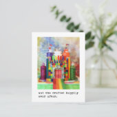 en ze heeft er nog lang gelukkig van gemaakt .  Fo Briefkaart (Staand voorkant)