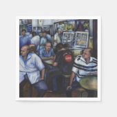 En... ze trouwde met de postbode servetten (Voorkant)