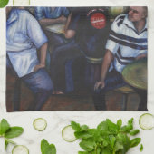 En ze trouwde met de postbode theedoek (Gevouwen)