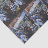 En... ze trouwde met de postbode tissuepapier (Detail)