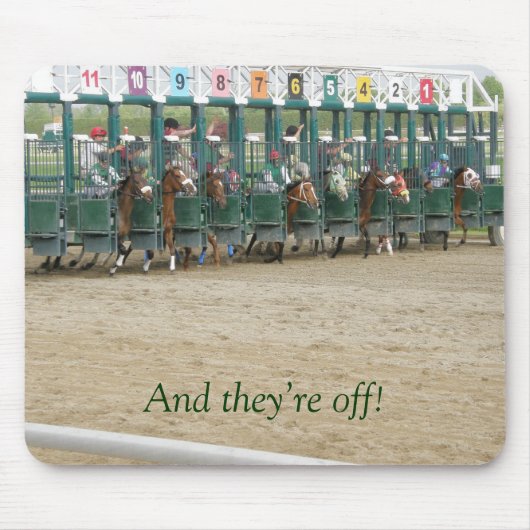 En ze zijn weg! muismat (Voorkant)