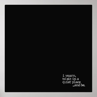 "...en zijn." Speciale gedichtenprint Folie Afdrukken