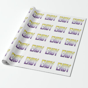 ENBY - Non-binair Cadeaupapier