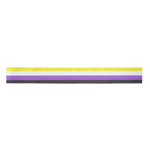 Enby (Non-binary Pride) vlag Lint