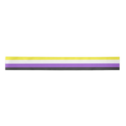 Enby (Non-binary Pride) vlag Lint (Voorkant)