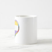 Enby Pride Coeur Mug (Centre)