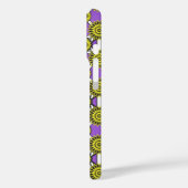 Enby-pride kleuren / paarse spiegelbloem C Case-Mate iPhone Case (Achterkant / Links)