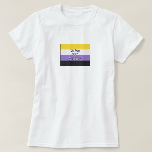 Enby we zijn... T-shirt (Design voorkant)