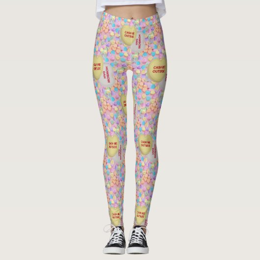 encaisse-moi en dehors des leggings (Devant)
