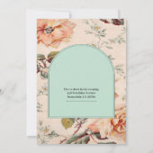 Encanto Floral Vintage Kaart (Achterkant)