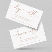 Encart pour tirage au sort de couches pour invitat