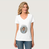 enceinte - Bébé essayant de dormir T-Shirt (Devant entier)