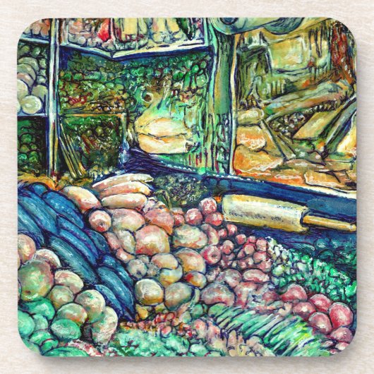 Enceladus Bier Onderzetter (Voorkant)