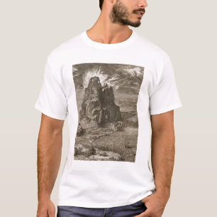 Enceladus Buried underneath Mount Etna, 1731 (engr T-shirt