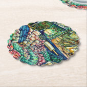 Enceladus Kartonnen Onderzetters (Gekanteld)