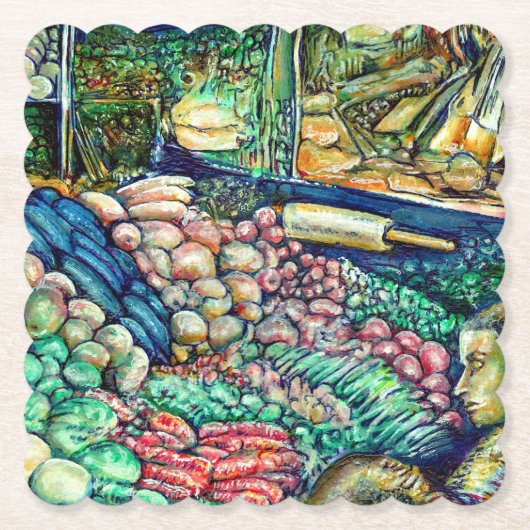 Enceladus Kartonnen Onderzetters (Voorkant)