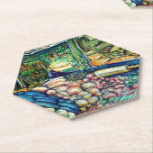 Enceladus Kartonnen Onderzetters (Schuin)