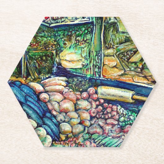 Enceladus Kartonnen Onderzetters (Voorkant)