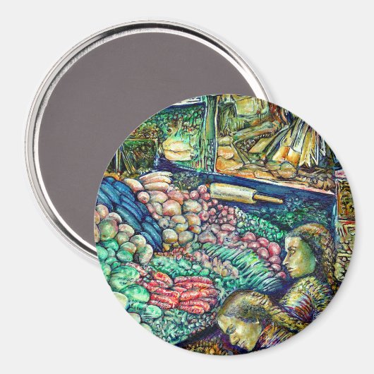 Enceladus Magneet (Voorkant / Achterkant)