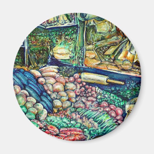 Enceladus Magneet (Voorkant)