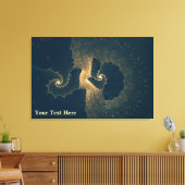 Enceladus onder ijs canvas afdruk (Insitu (Woonkamer))