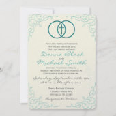 Encerclées Invitations de mariage inter-religieux (Devant)