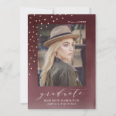 Enchaîné | Invitation de la fête de graduation pho (Devant)