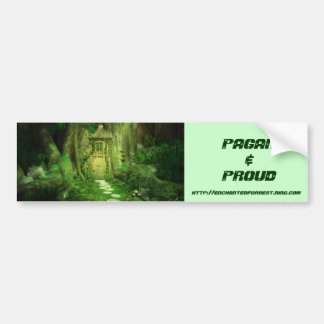 Enchantd Forest Bumpersticker