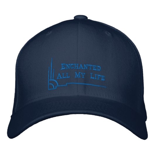 Enchanted All My Life TRUCKER HAT studio miiri Geborduurde Pet (Voorkant)