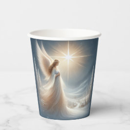 Enchanted Angel Christmas Party Cup Papieren Bekers