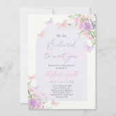 Enchanted Baby shower Invitation Kaart (Voorkant)