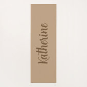 Enchanted Black Cat Library Yogamat (Achterkant)