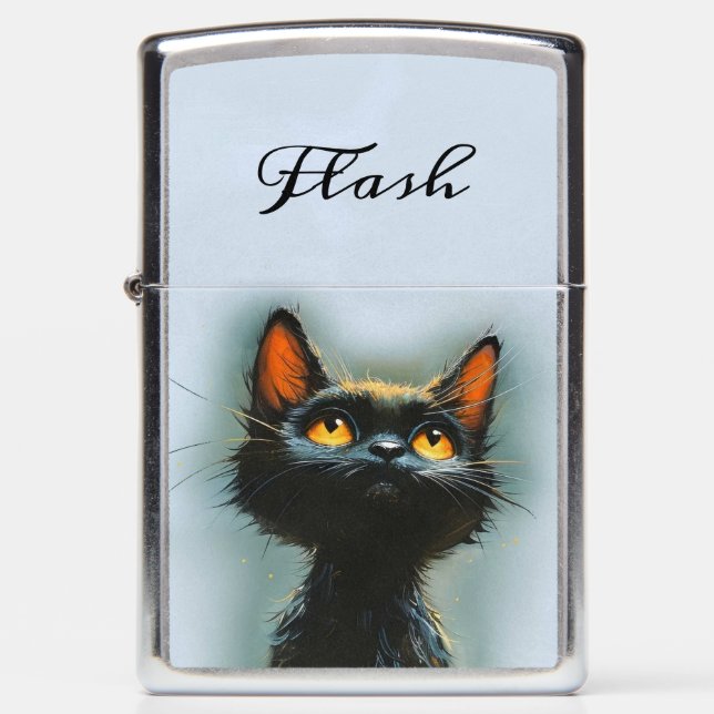 Enchanted Black Cat Persoonlijk (Voorkant)