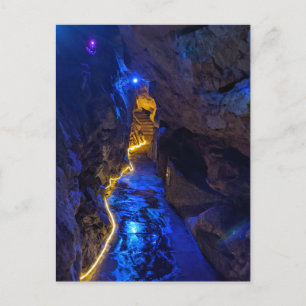 Enchanted Blue Cave Path, Rock City Briefkaart