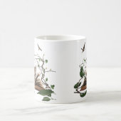 Enchanted Bookworm Kitten Coffee Mug  (Centre)