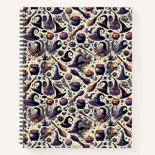 Enchanted Botanica: Magische kruiden & hekserij Notitieboek (Voorkant)