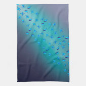 Enchanted Butterflies Green Tea Towel Theedoek (Verticaal)