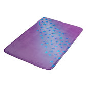Enchanted Butterflies Paars Light Bath Mat (Gekanteld)