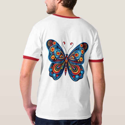 Enchanted Butterfly Scattering T-Shirt (Dos)