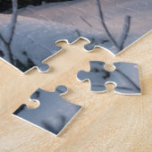 Enchanted Celtic Winter Forest Jigsaw Puzzle Legpuzzel (Zijkant)