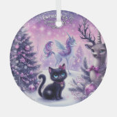 Enchanted Christmas Edition glazen ornament (Voorkant)