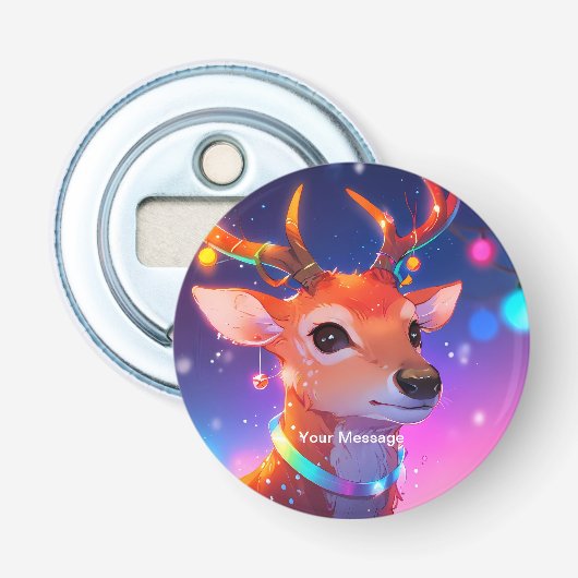 Enchanted Christmas Glow Button Flesopener (Voorkant)