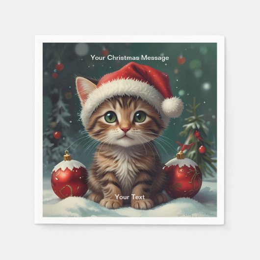 Enchanted Christmas Glow Servet (Voorkant)