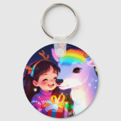 Enchanted Christmas Glow Sleutelhanger (Achterkant)