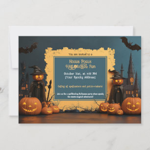 Enchanted Coven Halloween Party Uitnodiging